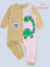 YELLOW LITTLE DINO ROMPER