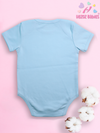BLUE  ONESIE- BEAR STAR