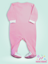 PINK ROMPER- BEAR STAR