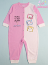 PINK CUTE FRIENDS ROMPER