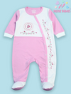 ROMPER ROUND FLOWER - PINK
