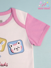 PINK CUTE FRIENDS ONESIE