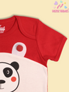 RED CUTE BEAR ONESIE