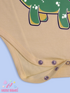 YELLOW LITTLE DINO ONESIE