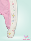 PINK ROMPER- BEAR STAR