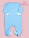 ROMPER ROUND FLOWER - BLUE