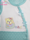 BOW BEAR DOT PRINT - MINT