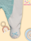 BOW BEAR DOT PRINT - MINT