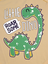 YELLOW LITTLE DINO ONESIE