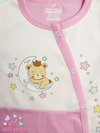 PINK ROMPER- BEAR STAR