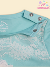 ROMPER  BIG FLOWER WITH LACE