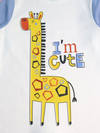 I AM CUTE  YELLOW GIRAFFI