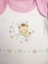 PINK ONESIE SET - BEAR STAR