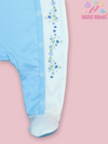 ROMPER ROUND FLOWER - BLUE