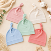 Pastel Color Infant Baby Caps Combo Pack