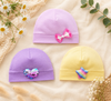 Soft Newborn Baby Caps – 3 Piece Set