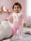 PINK ROMPER- BEAR STAR