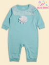 ROMPER  BIG FLOWER WITH LACE
