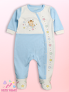 BLUE  ROMPER- BEAR STAR